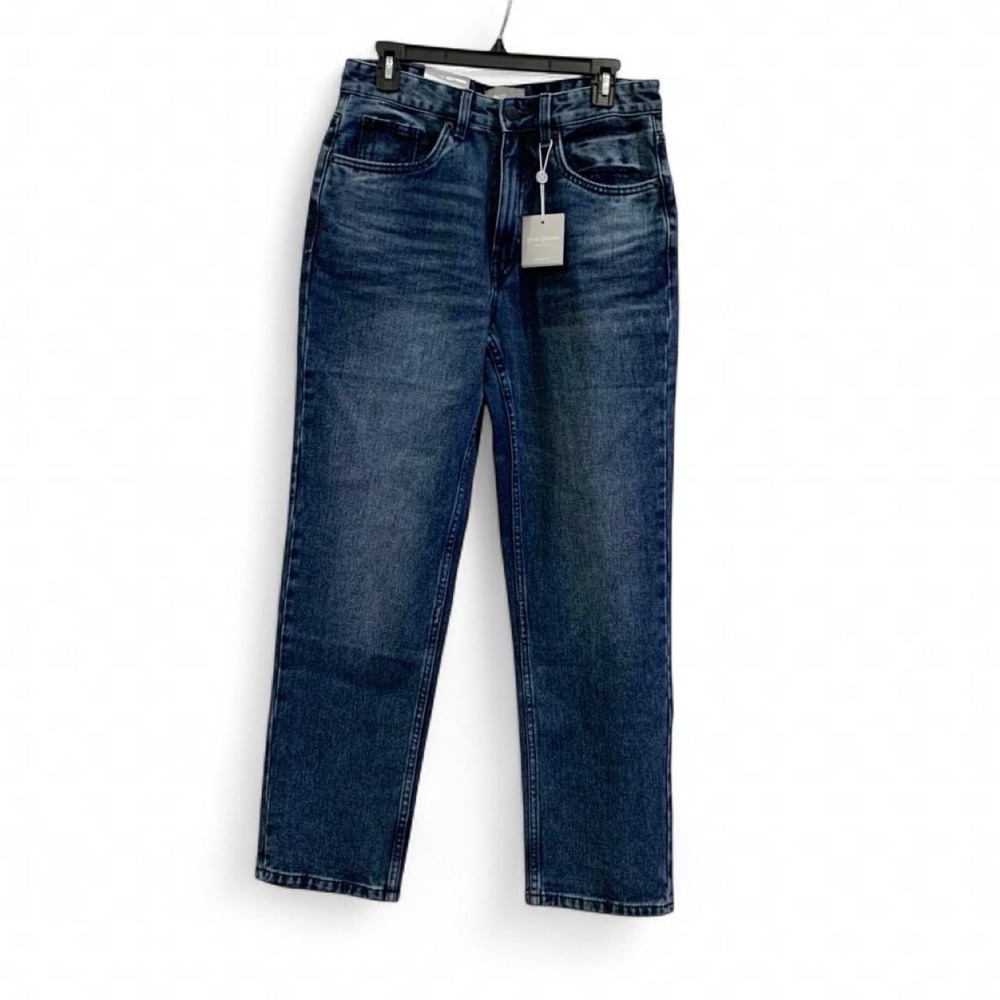 Hickey Freeman New York Men's Blue Denim Jeans Straight Fit 30X32 Mid Rise